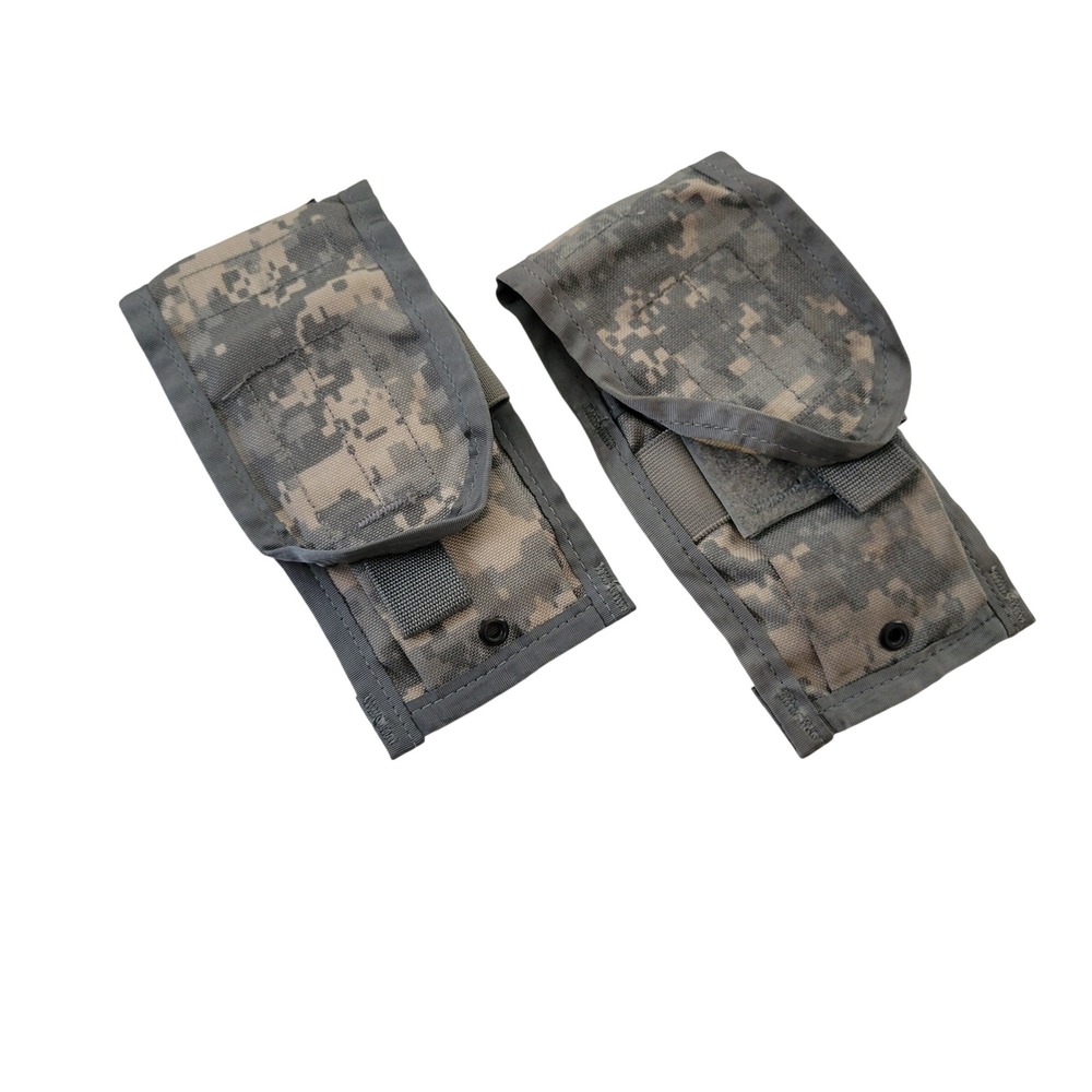 Vintage Molle II Magazine Pouch ACU Digital UCP Double 223 556 Hunting Military